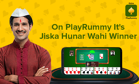 On PlayRummy It's Jiska Hunar Wahi Winner 