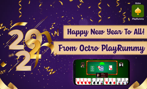 Happy New Year to All! From Octro PlayRummy
