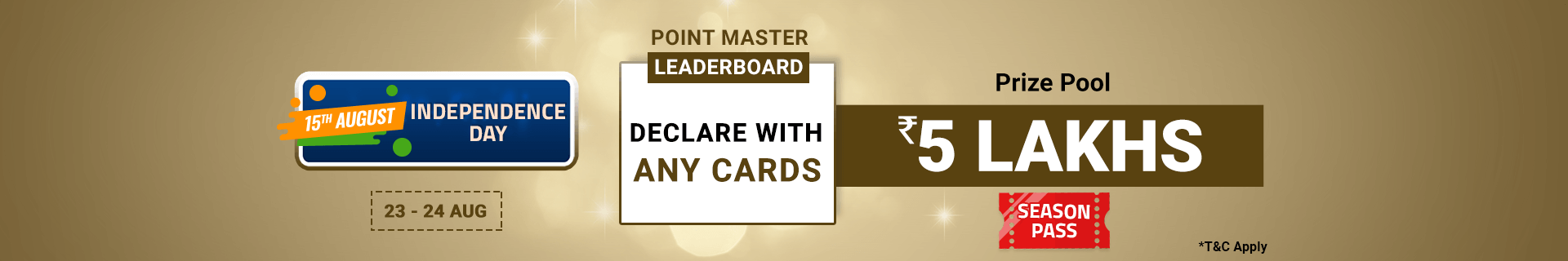 Rummy Leaderboard Contest