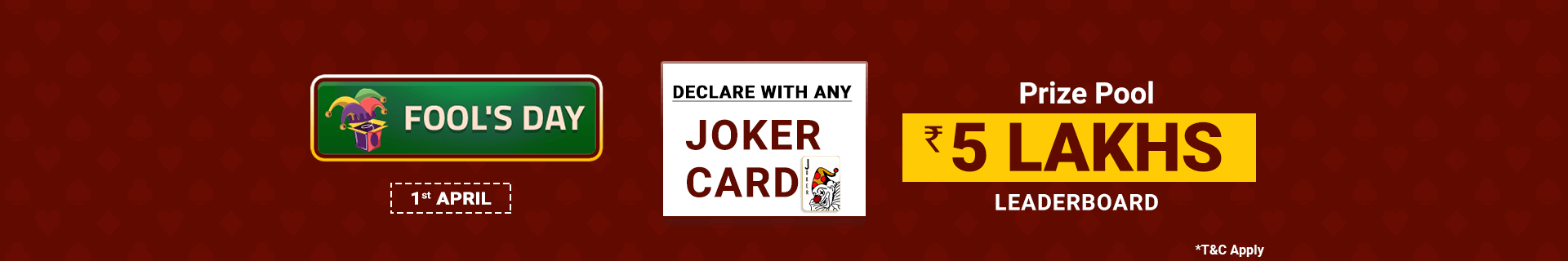 Printed Joker Day Leaderboard