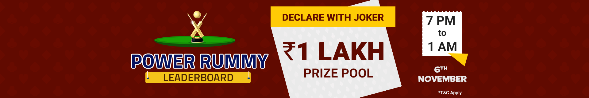 Rummy Leaderboard Contest