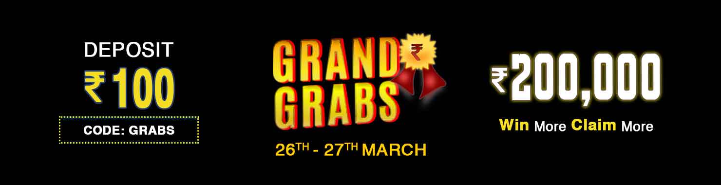 Grand Grabs Winner Bonus Cash Back Contest