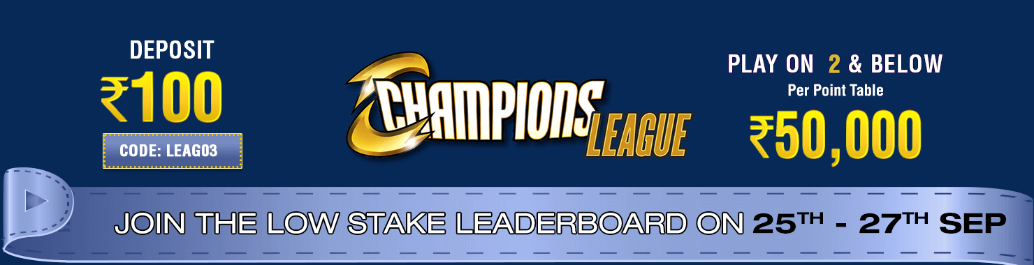 Champions League Leaderboard Contest