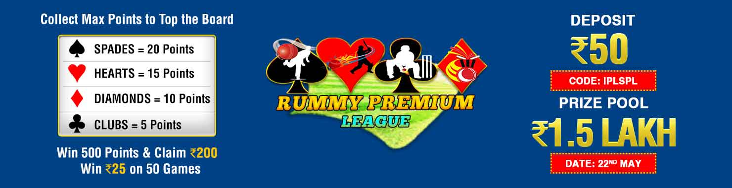 Rummy Premium League Leaderboard Contest